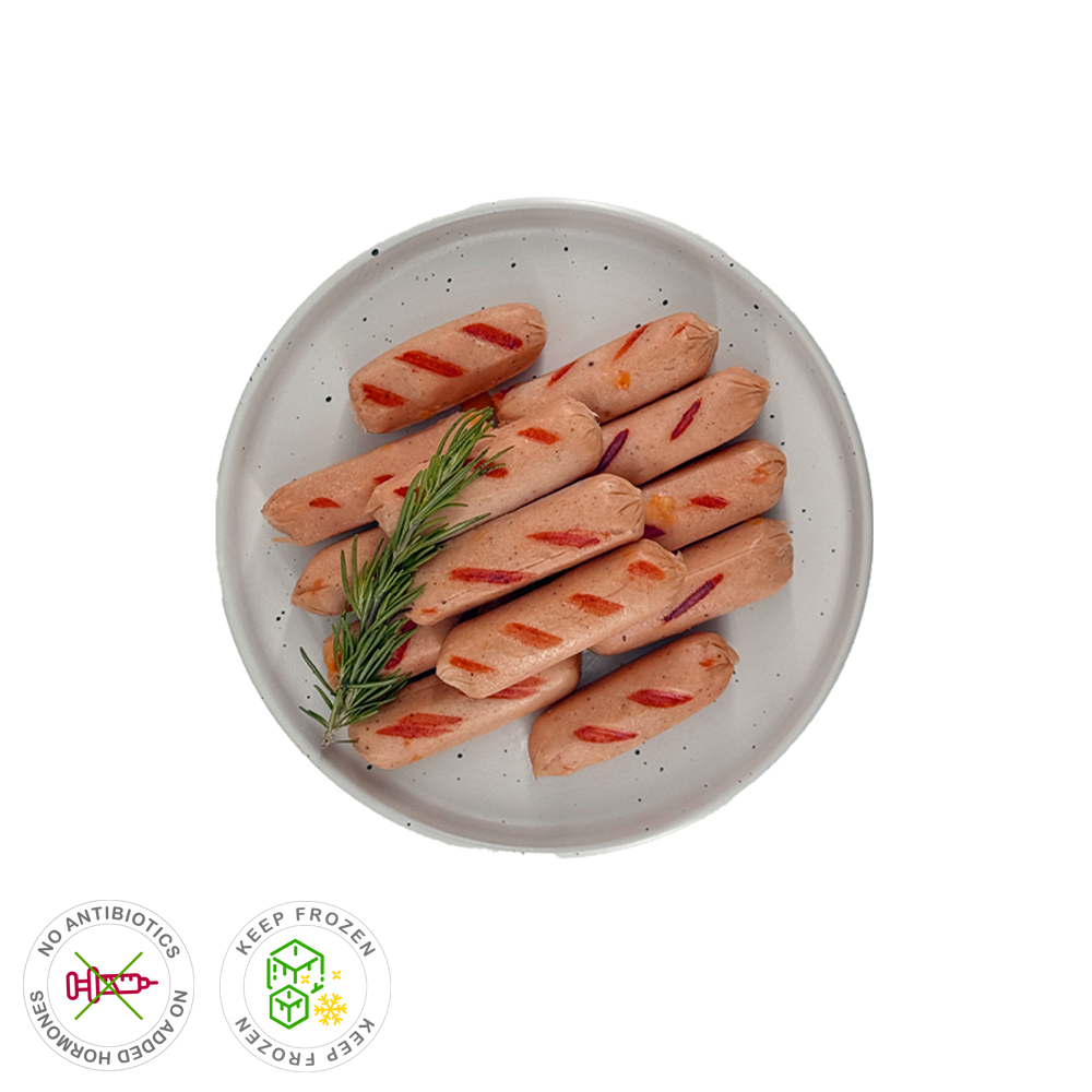 Chicken Sausage with Cheese