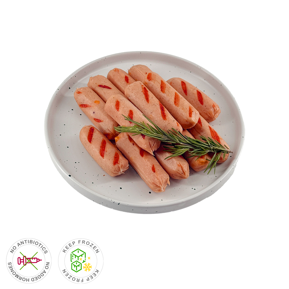 Chicken Sausage with Cheese